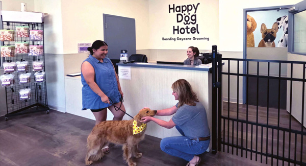 The Happy Dog Hotel banner